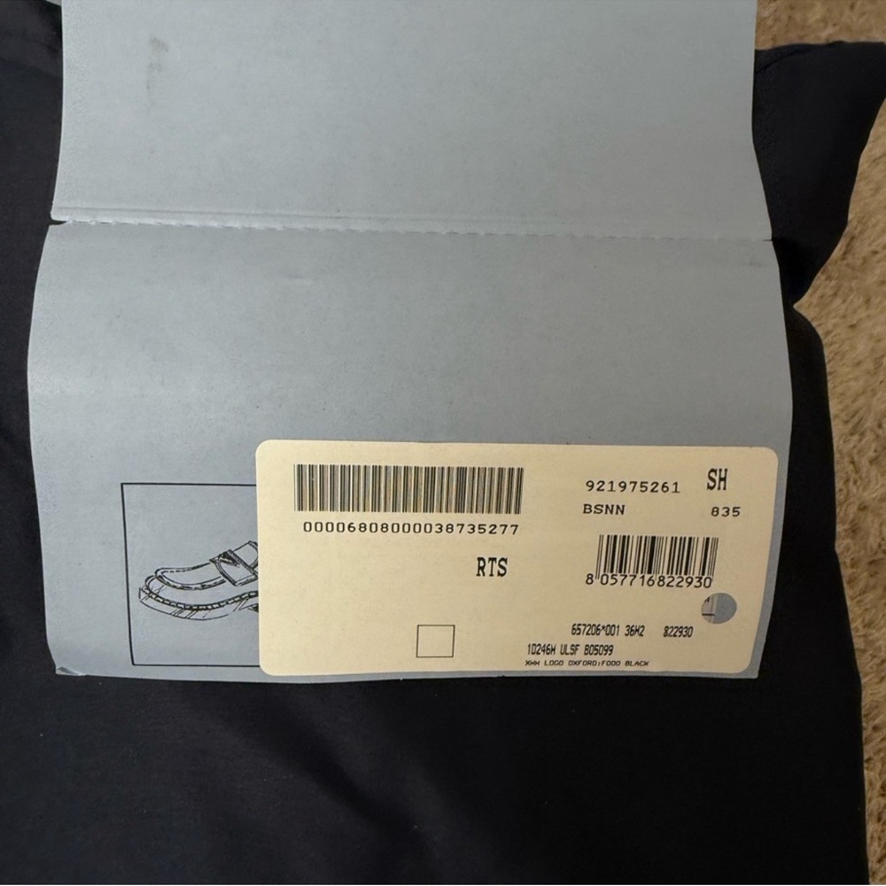 Prada Men's Classic Black Leather Loafers - Picture 2 of 8